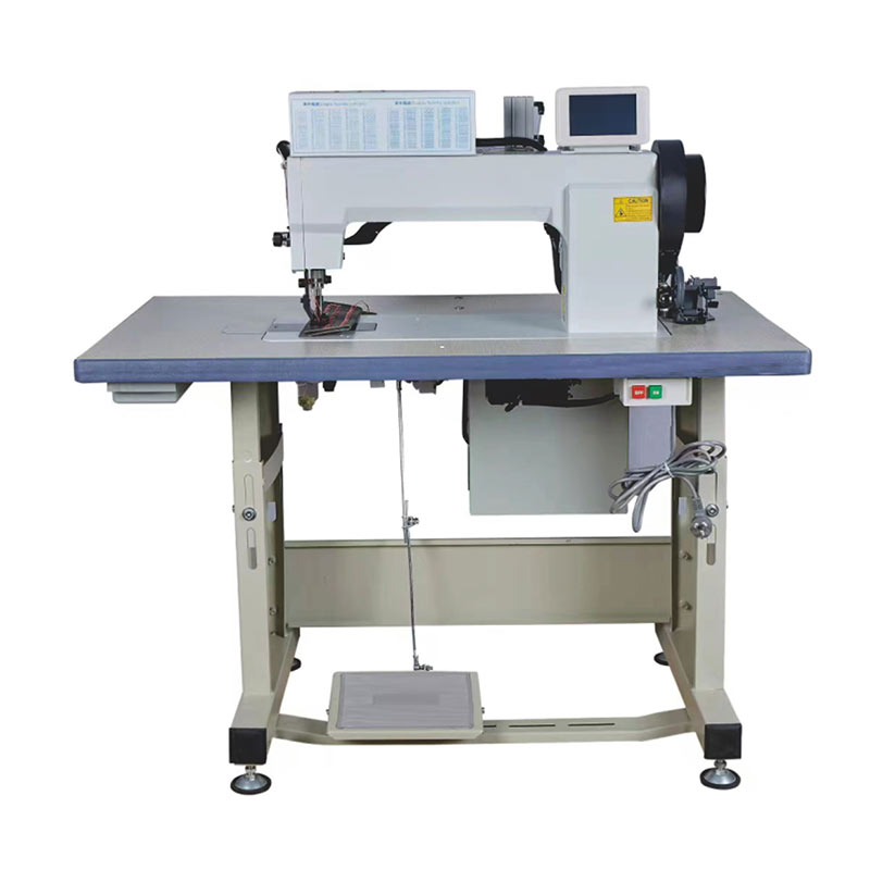 Double Needle Computerized Platform Mark Line Pattern Sewing Machines